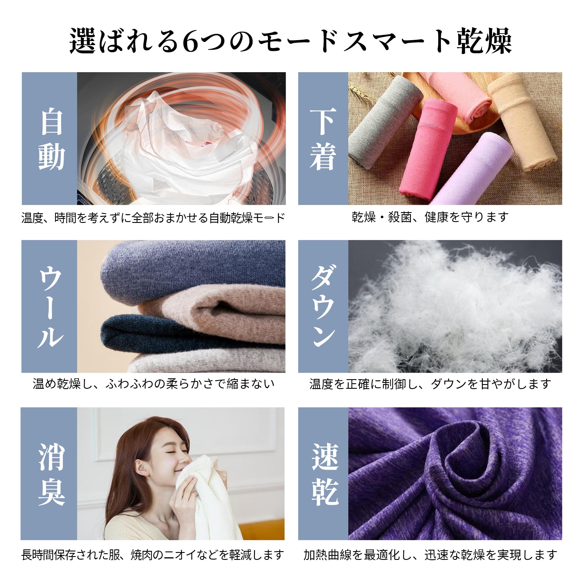 Amazon | SENTERN 小型衣類乾燥機 3KG 乾燥機 小型 コンパクト